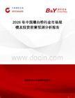 2026年中國(guó)雕白粉行業(yè)市場(chǎng)規(guī)模及投資前景預(yù)測(cè)分析報(bào)告