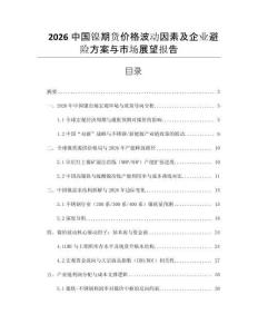 2026中國(guó)鎳期貨價(jià)格波動(dòng)因素及企業(yè)避險(xiǎn)方案與市場(chǎng)展望報(bào)告