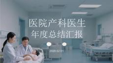 醫(yī)院產(chǎn)科醫(yī)生年度總結匯報