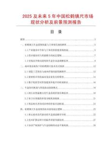 2025及未來5年中國松鶴鎮尺市場現狀分析及前景預測報告