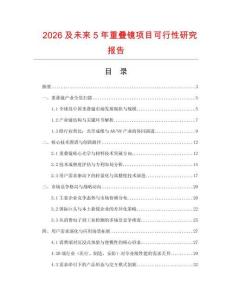 2026及未來5年重疊鏡項目可行性研究報告