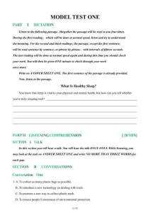 01-XH2023專四預測第1套試題