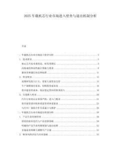 2025車載機芯行業市場進入壁壘與退出機制分析