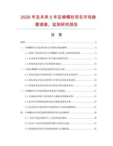 2026年及未來(lái)5年壓鉚螺柱項(xiàng)目市場(chǎng)數(shù)據(jù)調(diào)查、監(jiān)測(cè)研究報(bào)告