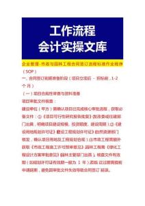 企業管理-市政與園林工程合同簽訂流程