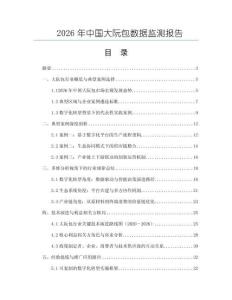 2026年中國大阮包數據監測報告