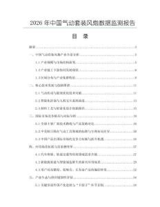 2026年中國氣動套裝風炮數據監測報告