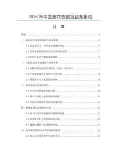 2026年中國連花壺數據監測報告