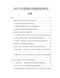 2026年中國造船中板數據監測報告