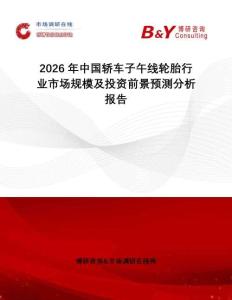 2026年中國(guó)轎車子午線輪胎行業(yè)市場(chǎng)規(guī)模及投資前景預(yù)測(cè)分析報(bào)告