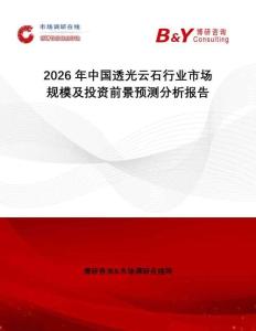 2026年中國(guó)透光云石行業(yè)市場(chǎng)規(guī)模及投資前景預(yù)測(cè)分析報(bào)告