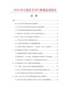 2025年中國定子沖片數(shù)據(jù)監(jiān)測報告