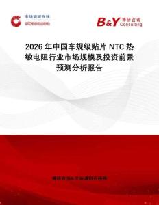 2026年中國車規級貼片NTC熱敏電阻行業市場規模及投資前景預測分析報告