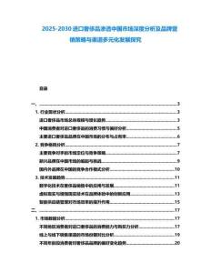 2025-2030進口奢侈品滲透中國市場深度分析及品牌營銷策略與渠道多元化發展探究