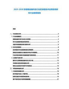 2025-2030系鏈銀金融科技行業(yè)區(qū)塊鏈技術(shù)應(yīng)用咨詢研究行業(yè)前景報(bào)告