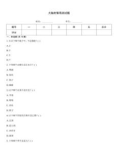 大腦的智商測試題