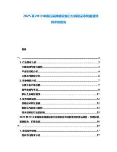 2025至2030中國壓實攤鋪設備行業調研及市場前景預測評估報告