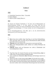 《當代大學德語》第二冊課后練習lektion6-10答案