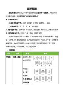 圖形推理筆記