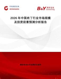 2026年中國肉丁行業市場規模及投資前景預測分析報告