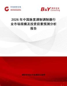 2026年中國脈寬調制調制器行業(yè)市場規(guī)模及投資前景預測分析報告