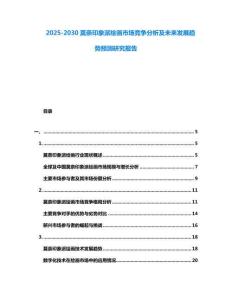 2025-2030莫奈印象派繪畫市場競爭分析及未來發展趨勢預測研究報告