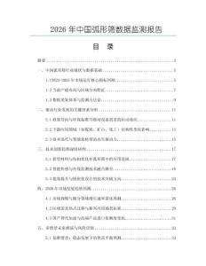 2026年中國弧形篩數據監測報告