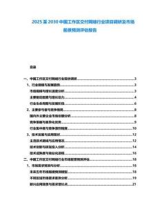 2025至2030中國(guó)工作區(qū)交付網(wǎng)絡(luò)行業(yè)項(xiàng)目調(diào)研及市場(chǎng)前景預(yù)測(cè)評(píng)估報(bào)告