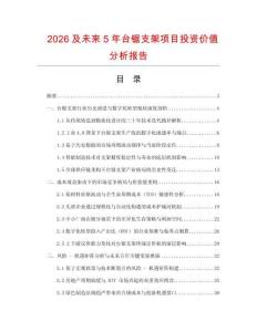 2026及未來5年臺鋸支架項目投資價值分析報告