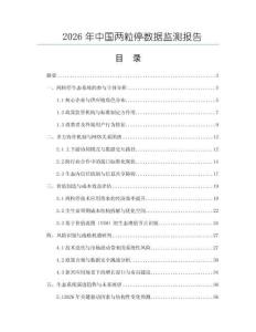 2026年中國兩粒停數據監測報告
