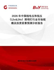 2026年中國線電壓和低壓（12v&24v）照明燈行業(yè)市場規(guī)模及投資前景預(yù)測分析報告