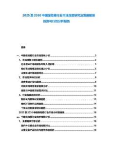 2025至2030中國保險箱行業市場深度研究及發展前景投資可行性分析報告