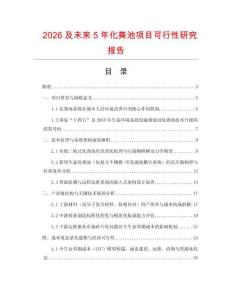 2026及未来5年化粪池项目可行性研究报告
