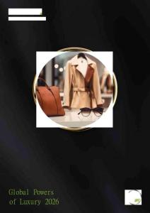 2026年全球奢侈品力量報告-