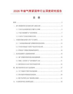 2026年儲氣筒緊固帶行業深度研究報告