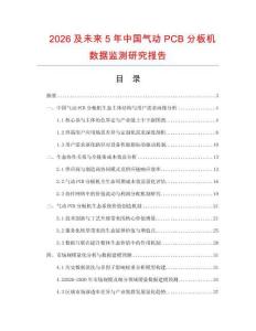 2026及未來5年中國(guó)氣動(dòng)PCB分板機(jī)數(shù)據(jù)監(jiān)測(cè)研究報(bào)告
