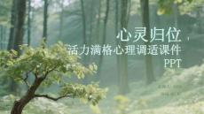 心靈歸位，活力滿格心理調(diào)適課件 PPT
