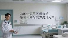 2026年醫(yī)院醫(yī)師節(jié)后培訓(xùn)計(jì)劃與能力提升方案
