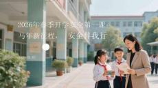 2026年春季開學(xué)安全第一課：馬年新征程，安全伴我行