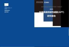 2025全球高級(jí)持續(xù)性威脅（APT）研究報(bào)告