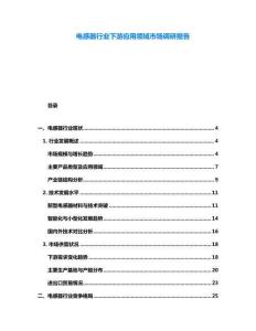 電感器行業(yè)下游應用領域市場調研報告