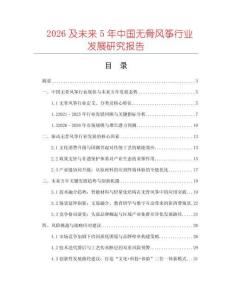 2026及未來(lái)5年中國(guó)無(wú)骨風(fēng)箏行業(yè)發(fā)展研究報(bào)告