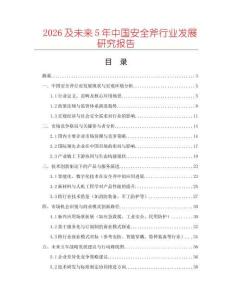 2026及未來5年中國安全斧行業(yè)發(fā)展研究報告