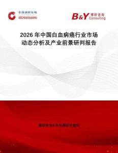 2026年中國白血病癌行業(yè)市場動態(tài)分析及產(chǎn)業(yè)前景研判報告