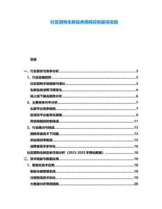 社區團購生鮮品類損耗控制最佳實踐