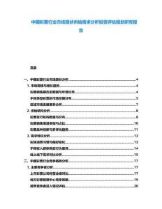 中國彩票行業(yè)市場現(xiàn)狀供給需求分析投資評估規(guī)劃研究報告