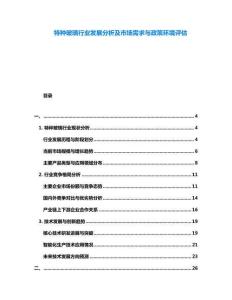 特種玻璃行業發展分析及市場需求與政策環境評估