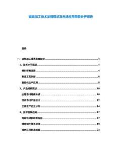 磁鐵加工技術發(fā)展現(xiàn)狀及市場應用前景分析報告