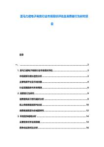 圣馬力諾電子商務行業(yè)市場現(xiàn)狀評估及消費者行為研究項目