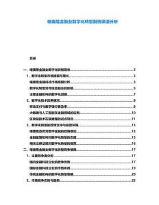 喀麥隆金融業(yè)數(shù)字化轉(zhuǎn)型融資渠道分析